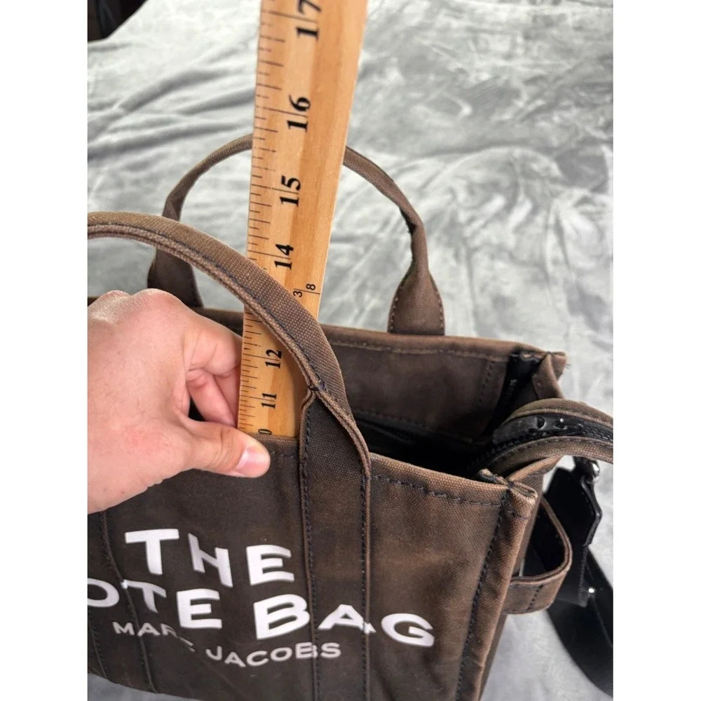 Marc Jacobs The Tote Bag Small Brown Womens Top Handle
